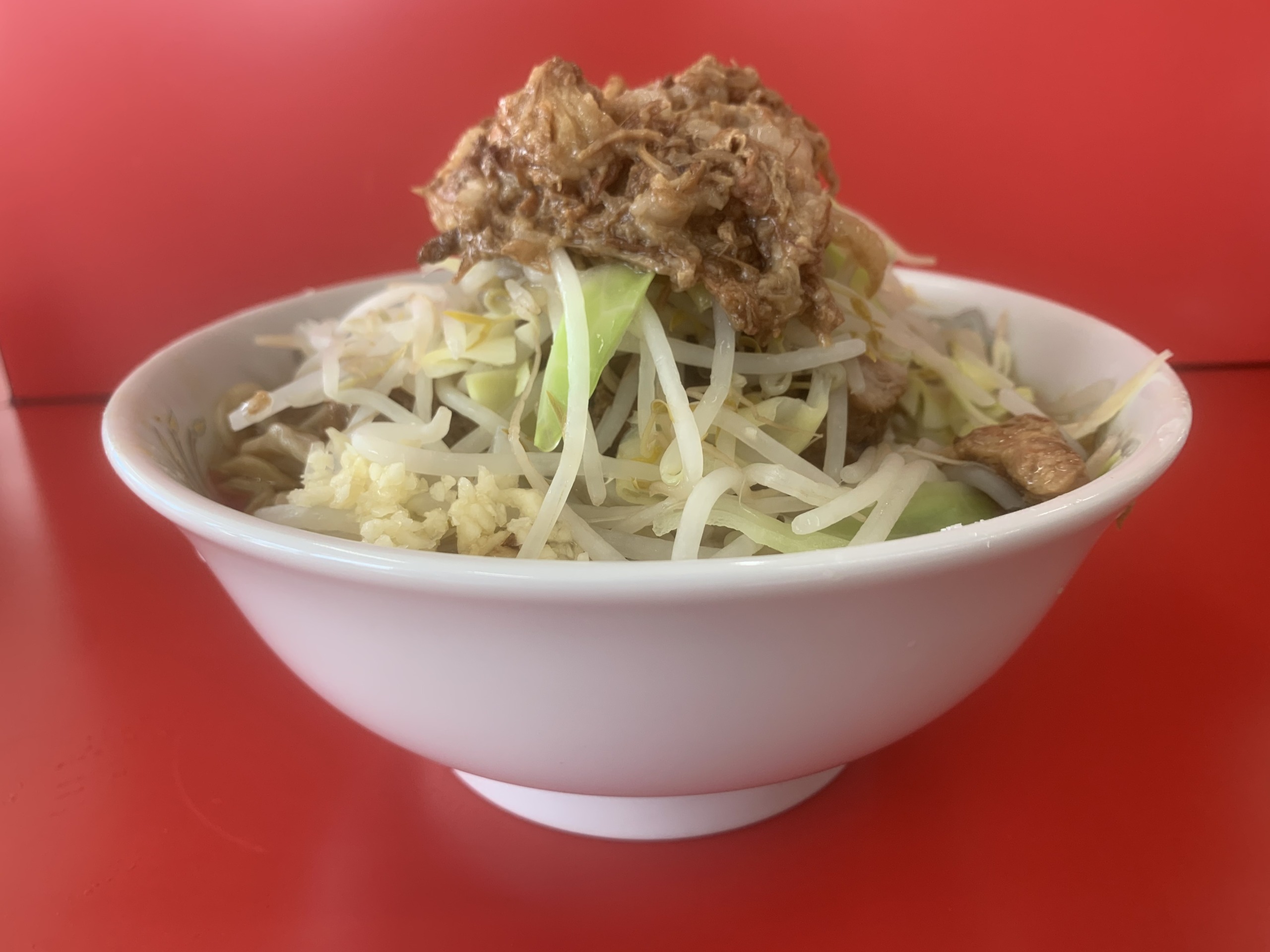 ラーメン二郎 ひたちなか店(小ラーメン)@勝田 | スガラの今日の一杯