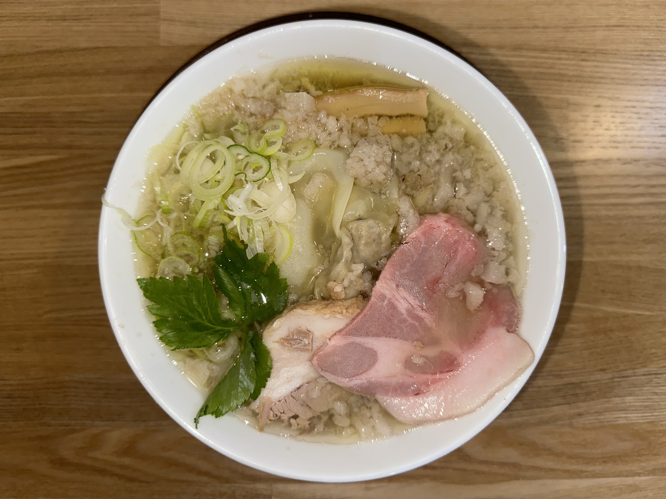 手打ち正麺 Hachimitsu八光(背脂そば)@大崎広小路/五反田